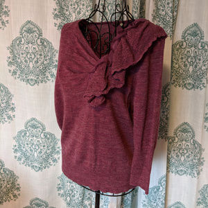 Anthro Knitted & Knotted Oblique Pointelle Medium